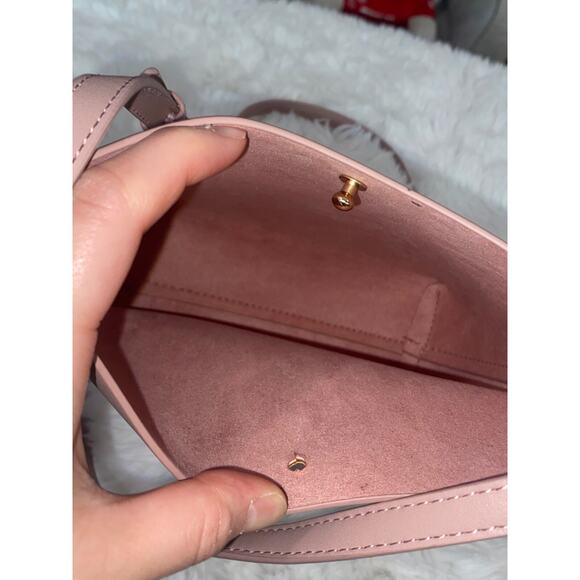 Anthropologie Samara Vegan Leather Medium Shoulder Crossbody Bag Purse - Picture 9 of 14